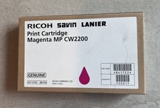 Genuine Ricoh Savin Lanier Print Cartridge Magenta MP CW2200 841722 Exp 2020