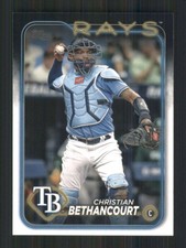 2024 Topps #96 Christian Bethancourt Tampa Bay Rays 41257