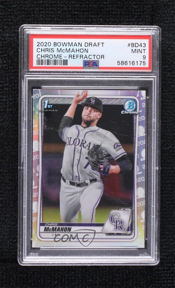 2020 Chris McMahon [Refractor] #BD-43