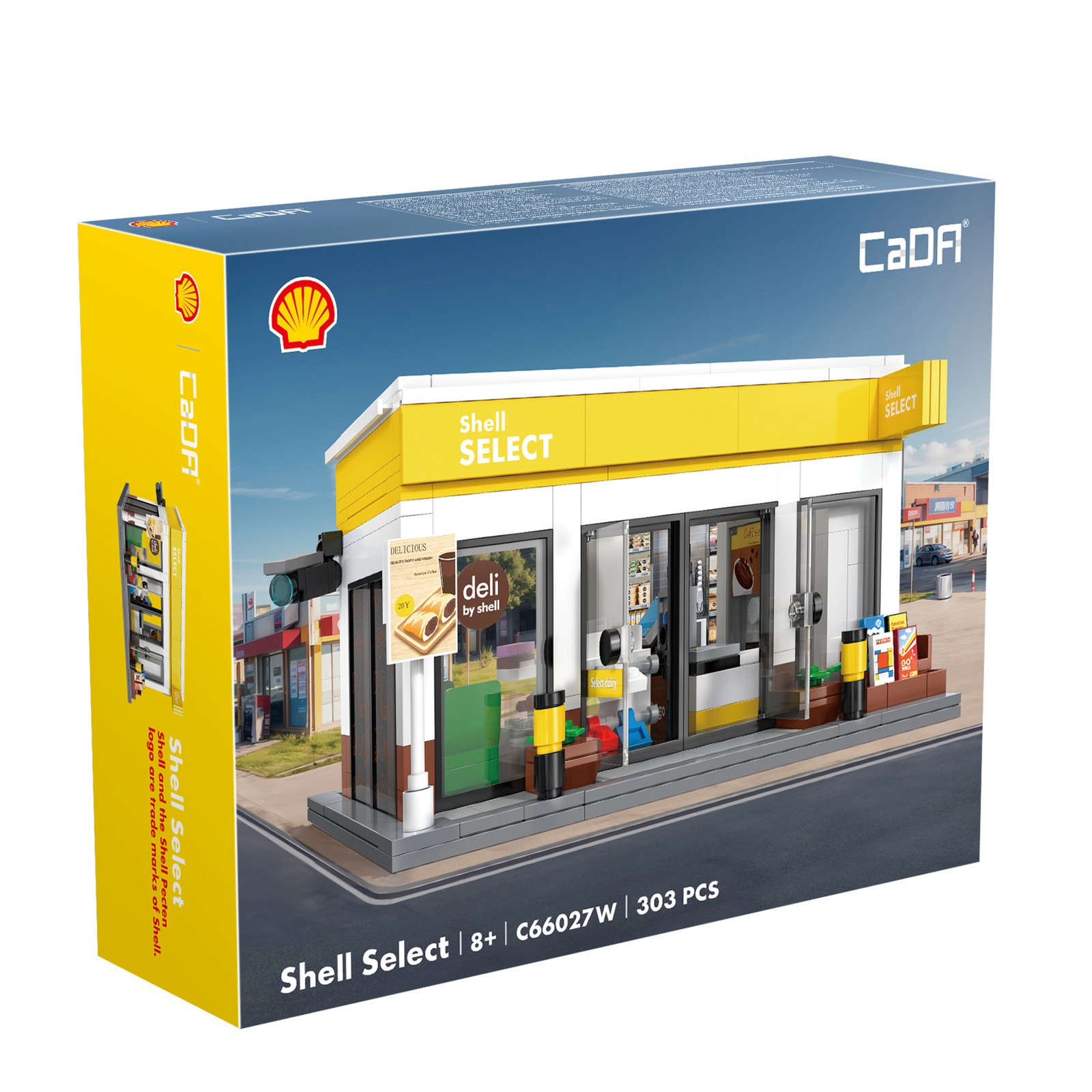 CaDA Shell Select - 303 Piece Brick Build Model Kit
