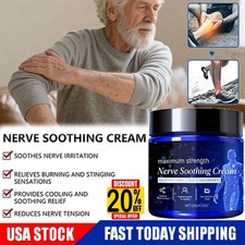 NEW Maximum Strength Neuropathy 120g Nerve Pain Relief Cream for Feet, Leg USA