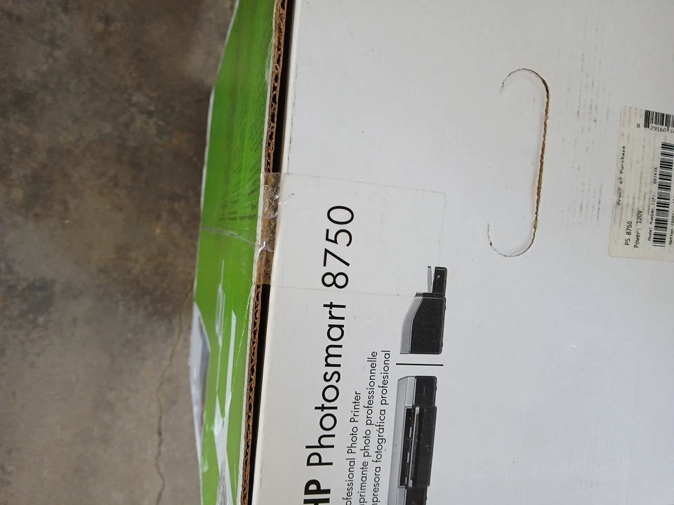 HP Photosmart 8750 Large Digital Format Professional Printer NIB Sealed - Image 3 of 4