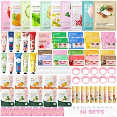 100PCS Bulk Gifts For Women Spa Party Supplies,Spa Party Favors,Facial Masks,...