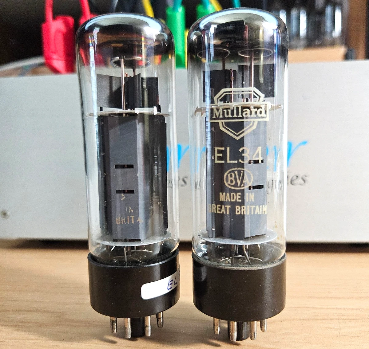 極希少】Mullard EF86 スクエアゲッター 英国製 真空管 2本b_1 Yahoo