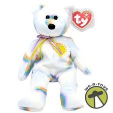 Ty Beanie Babies Cheery the Bear Plush 2001