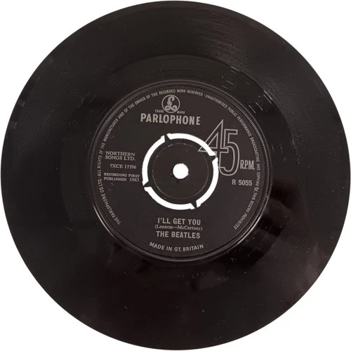 Parlophone The Beatles I'll Get You She Loves You 7" Vinyl Record - Preloved
