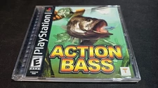 Action Bass Take 2 Interactive Sony Playstation 1 PS1 MINT condition COMPLETE!