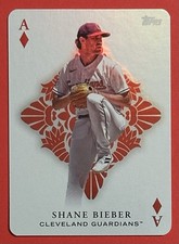 2023 Topps Series 1 #AA-15 Shane Bieber | All Aces - Insert