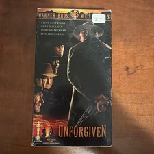 Unforgiven VHS VTG 1993 Clint Eastwood Oscar Winning Best Picture Western