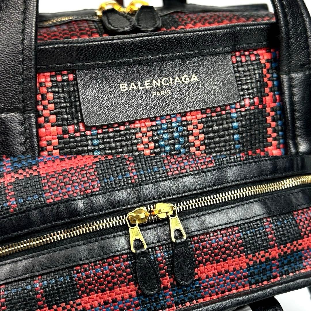 BALENCIAGA 2-way tote bag Vintage Authentic From Japan thumbnail 13