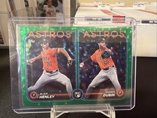 2024 Topps Update Series - Rookie Combo Shawn Dubin, Blair Henley #US252 /499