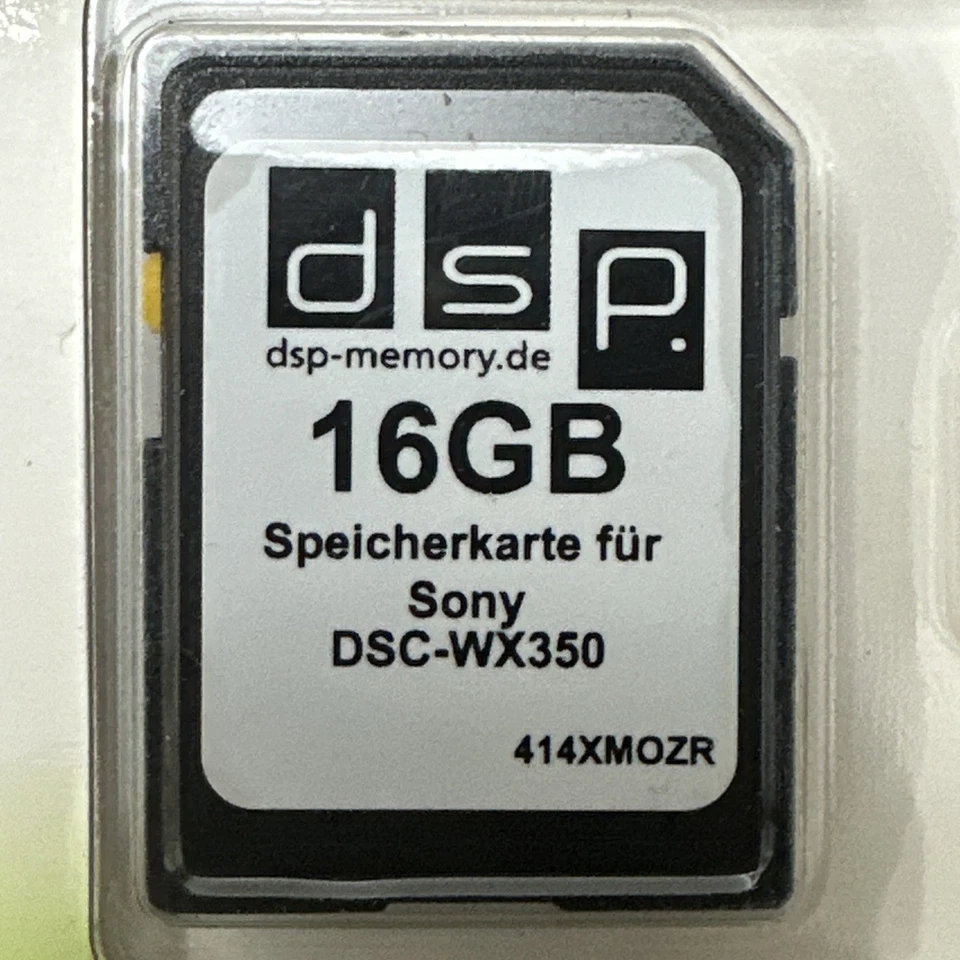 16GB SD Memory Card Digital Camera Photo DataStore Card DSP Universal Compatible - Image 4 of 4