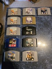 Nintendo 64 N64 Video Game Bundle Lot of 11 