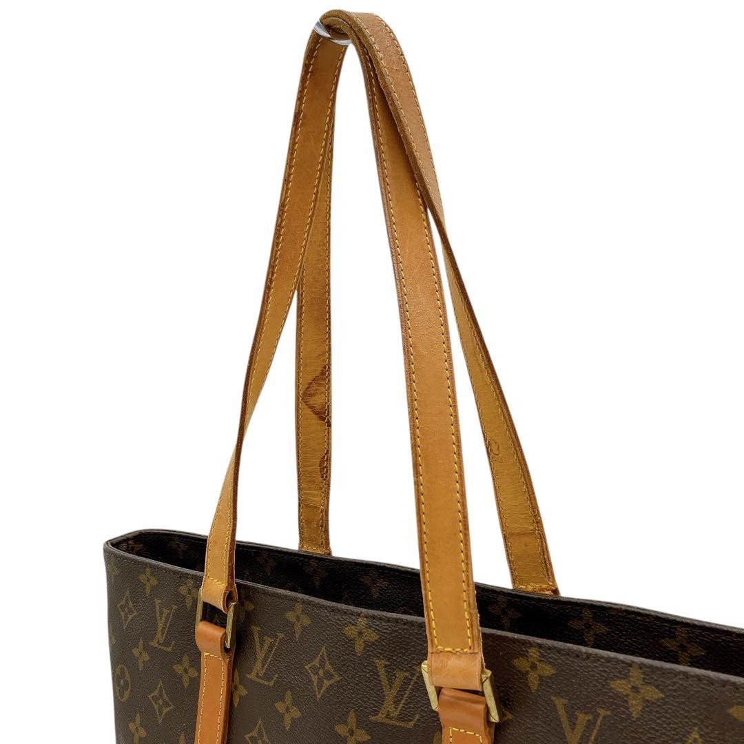 LOUIS VUITTON Luco Tote Bag Handbag M51155 Monogram Brown Women's Auth thumbnail 9
