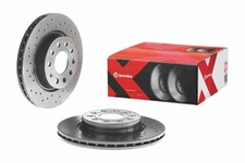 2x BREMBO Bremsscheibe XTRA LINE - Xtra 09.9167.1X für VW AUDI SEAT A3 SKODA 1Z3