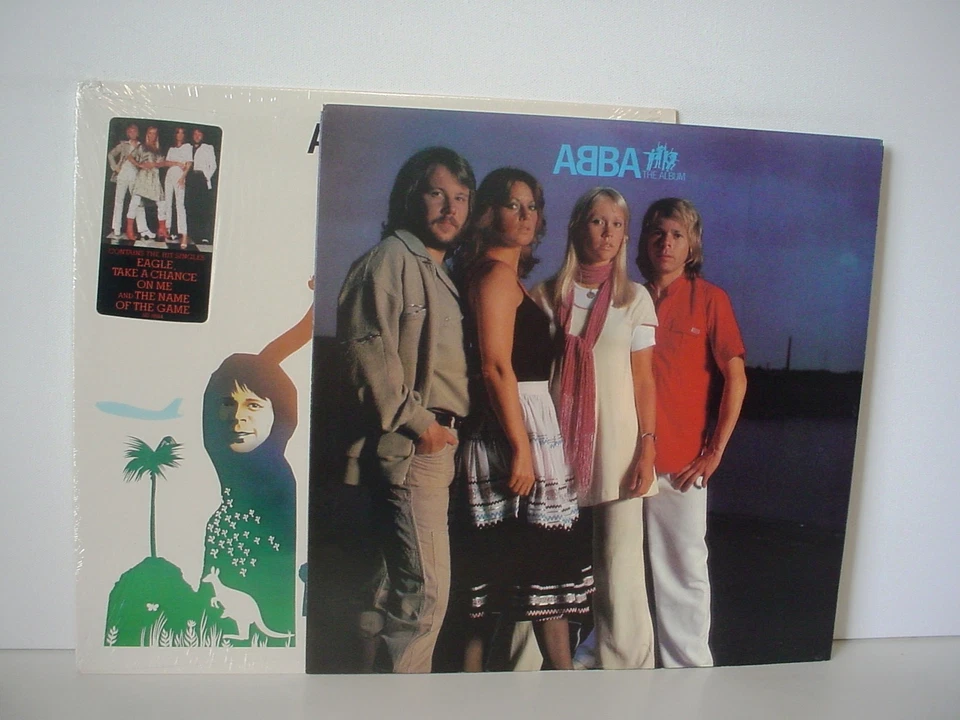 ABBA The Album original VINYL LP from 1977 (ATLANTIC SD 19164). Hype Sticker - Image 4 of 4