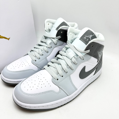 Jordan 1 Mid White Smoke Grey (Women's) Women's Shoes BQ6472-113