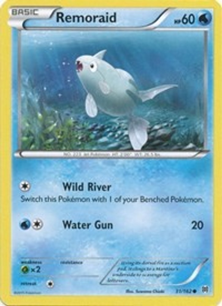 Pokemon Remoraid (31) 31/162 XY - BREAKthrough Common MP