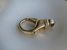 14K Yellow Gold Lobster Clasp 17.7x10.5mm 1.7g