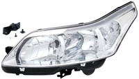 Scheinwerfer Links FüR Citroen C4 LC 2008- Halogen + Elektr. LWR Motoren H1 H7