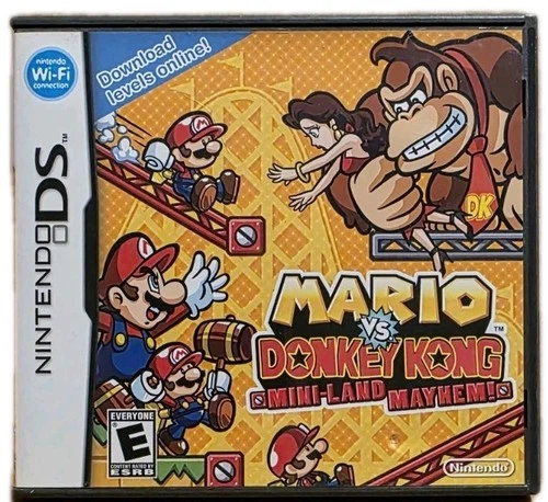 Mario Vs. Donkey Kong Mini-Land Mayhem - Nintendo DS Complete