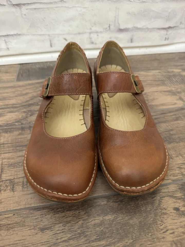 Dr. Martens Women’s 8 Athena Mary Jane 11983 Brown Leather Shoe Rare y2k - Image 2 of 4