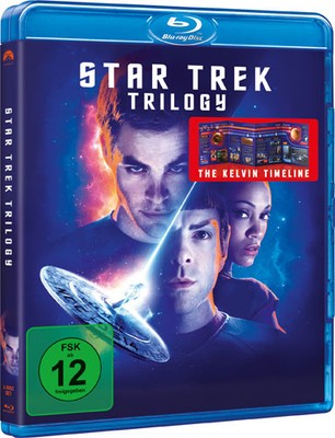 STAR TREK - Three Movie Collection (BR) Min: 381/DD5.1/WS 3Disc, Filme: 11/12/1
