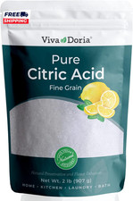 100 Pure Citric Acid Food Grade Fine Grain 2 Lb 907 G 
