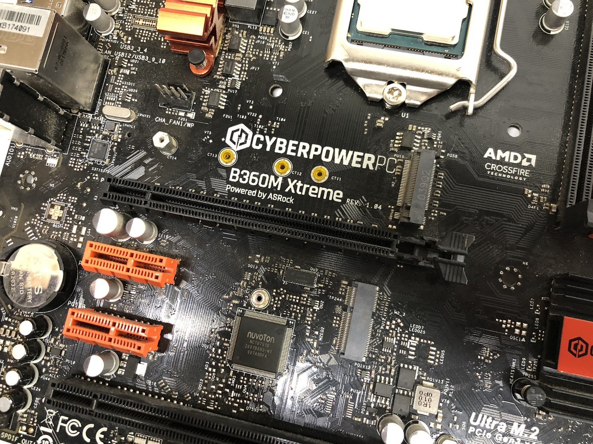 CyberPowerPC by ASRock B360M Xtreme Motherboard LGA 1151 DDR4 w