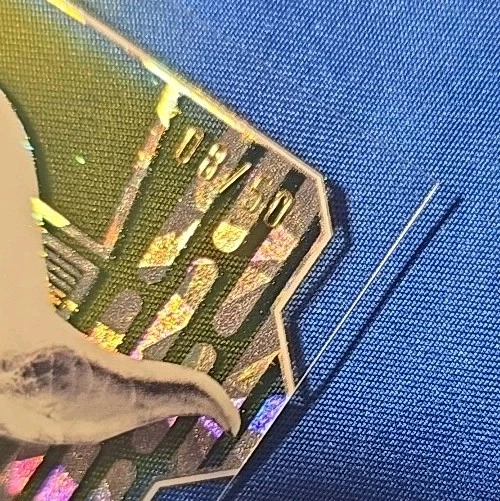 2024 Topps Star Wars High Tek Black And White Gold Diffractior /50 Yoda - Image 2 of 3