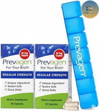 Prevagen Regular Strength 10mg Capsules 30 Ct 2 Pack 60 Day Supply
