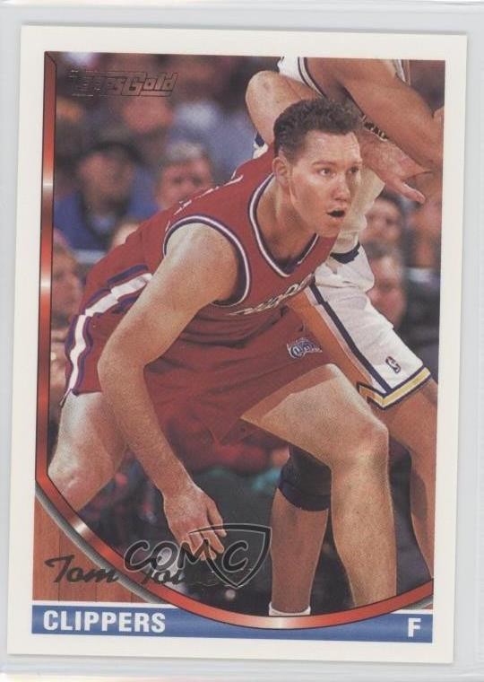 1993-94 Topps Gold Tom Tolbert #369 0v7