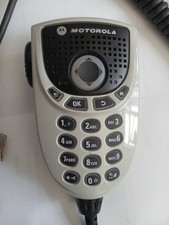 Motorola RMN5127C Radio Remote Speaker Mic with Keypad Handset & Coiled Cord