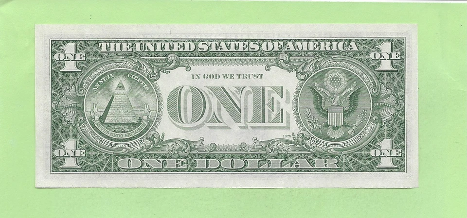 1974 ..UNCIRC $1  G 5234 7865 B  .... 1974  $1  G-B     NICE NOTE      FRN - Image 2 of 2