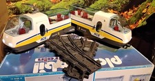 Playmobil Eisenbahn aus RC 4011 mit Licht Gleise, Batteriekaste und Ladeger&auml;t