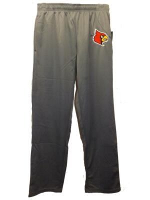 #ad #ad New Louisville Cardinals Sizes M L XL Gray Performance Pants $11.47