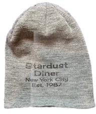 Sportiqe Stardust Diner Est. 1987 New York City Ski Cap - One Size Fits Most
