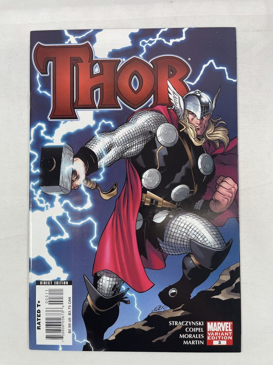 Thor Marvel Comic Book # 3 eDeX VARIANT Cover 2007 | eBay