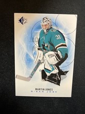 20-21 UD SP Hockey Blue Parallel 51 Martin Jones