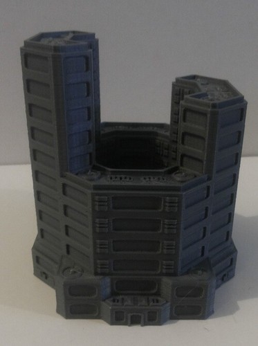Wargames Scenery Terrain 6mm / Epic Battletech Building - Admin Block 3 - Picture 3 of 5