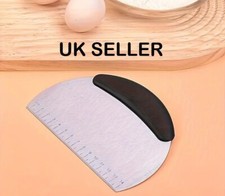 Stainless steel pastry dough pizza flour bread cutter scraper cake baking tool