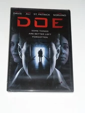 DOE DVD 2018 thriller movie anmesia Timothy Davis Mira Sorvino NEW!