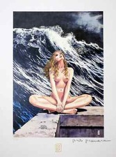 MANARA STAMPA FIRMATA GIRLS ON COVER  1 SOGGETTO 12 P.A.