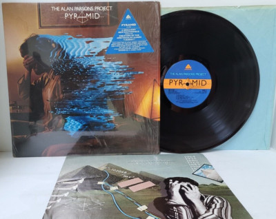 ALAN PARSONS Pyramid 1978 LP in SHRINK w/ HYPE STICKER + INSERT - Tested VG+ *J2