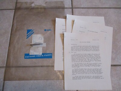 MoPar ''Direct Connection'' Service Bulletins (4) & Shipping Bag - P/N P4120572