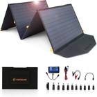 120W Portable Solar Panel for Power Station 12V Battery Camping Hiking RV Life