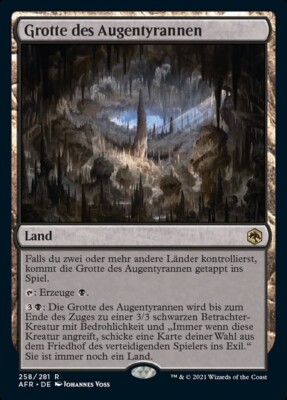 Grotte des Augentyrannen / Hive Eye Tyrant  - FORGOTTEN REALMS -  deutsch (nm +)