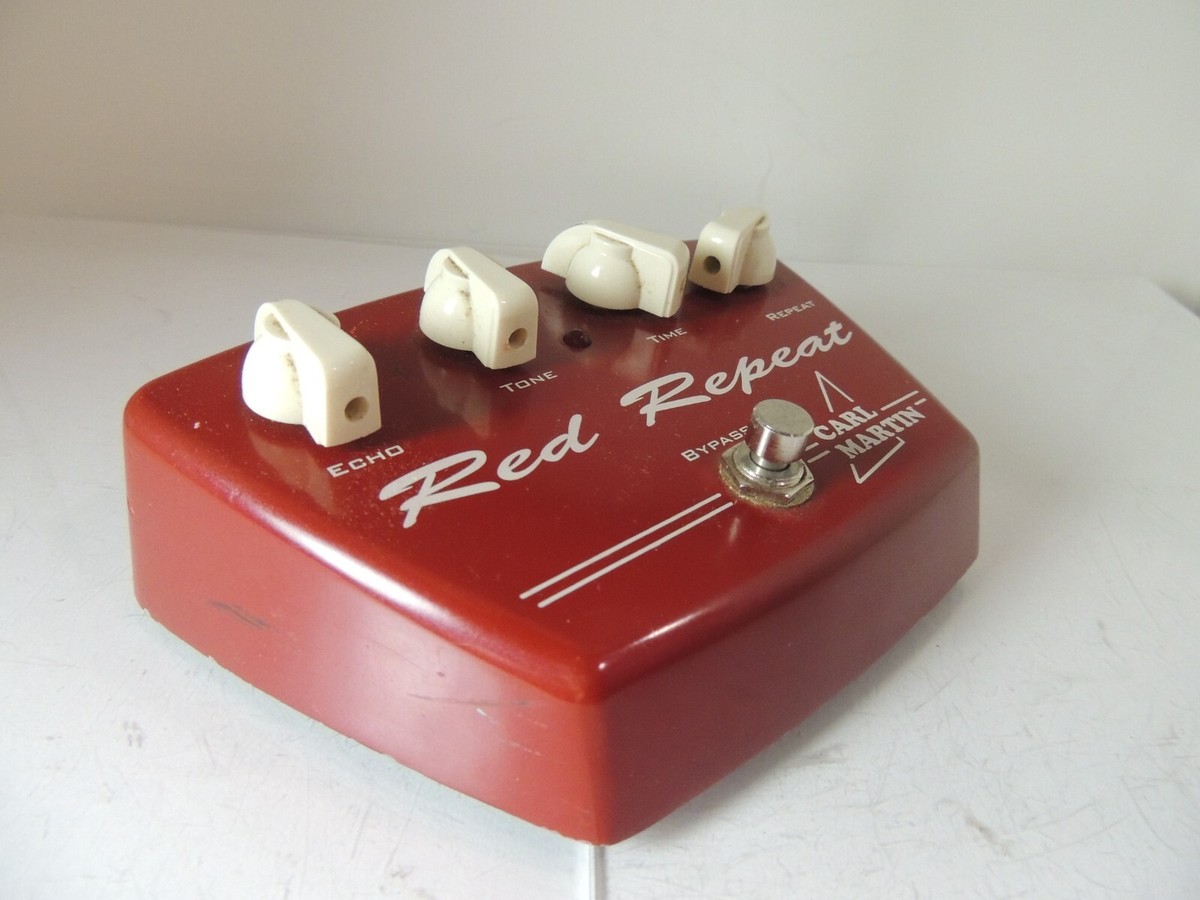 Carl Martin Red Repeat Delay Effects Pedal Free USA Shipping | eBay