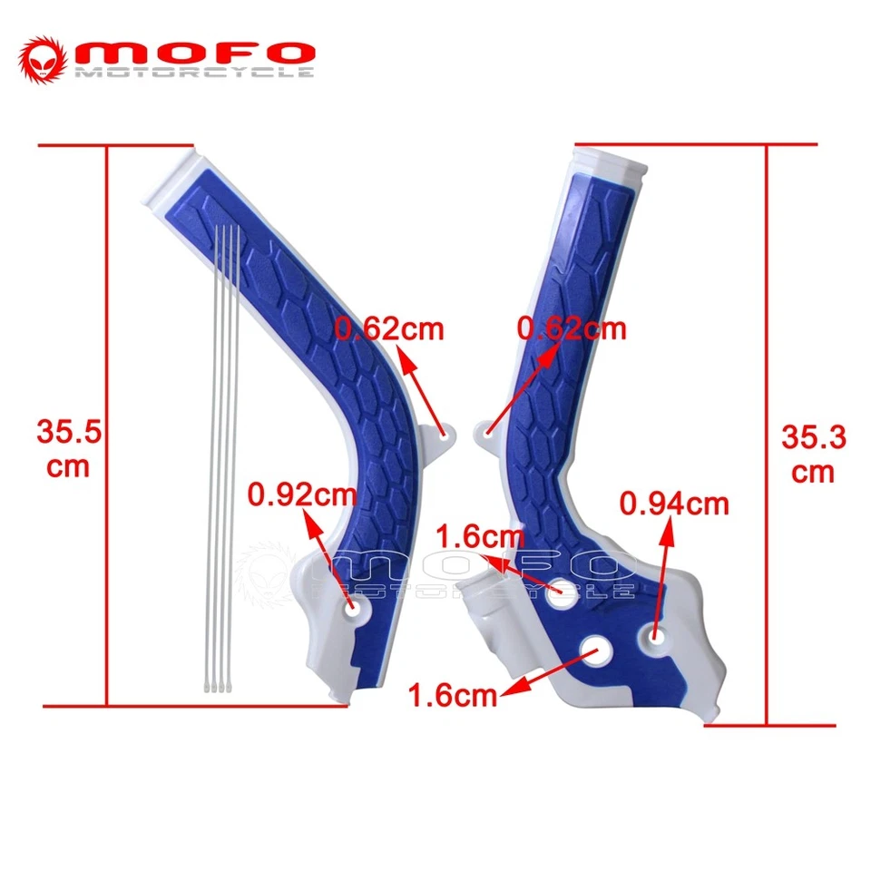 Защита рамы рукоятки мотоцикла для SXF SX 125 250 EXC-F 250 350 SXF 350 - Изображение 3 из 4