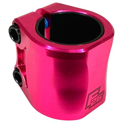 Fantic26 Twinlock Stunt-Scooter Roller Lenker Klemme Double Clamp 32/35 Pink